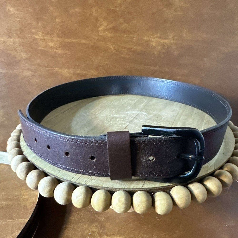 Dickies  Brown Leather  Belt - Men's Size 34-36